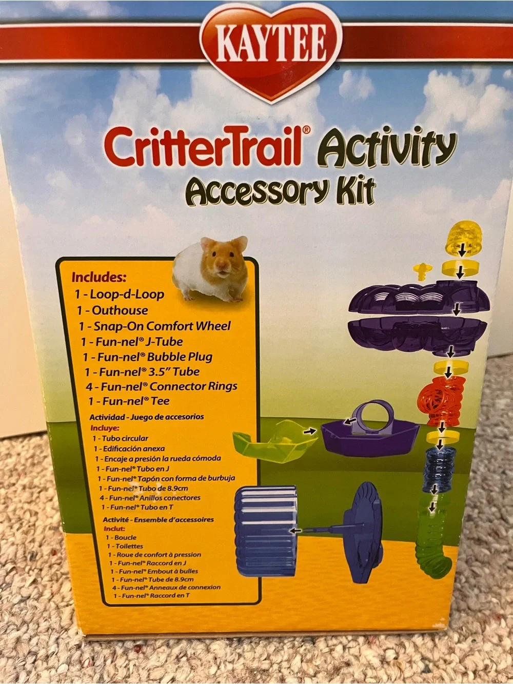 New Kaytee CritterTrail Activity Accessory Kit